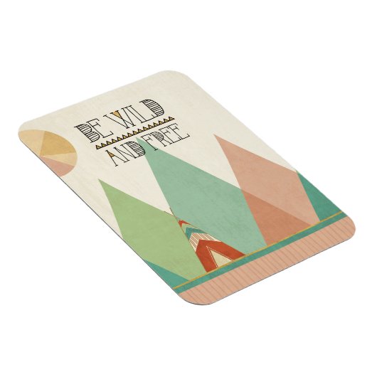 Südwestgeo II| Wild und frei sein Magnet (Rechte Seite)