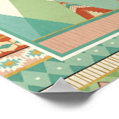 Südwestgeo II| Wild und frei sein Poster (Ecke)