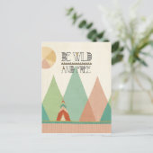 Südwestgeo II| Wild und frei sein Postkarte (Stehend Vorderseite)