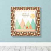 Südwestgeo III | Erlebnisziele Leinwanddruck (Insitu (Holzboden))