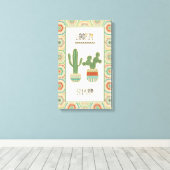 Südwestgeo IX | Lookin'Sharp Leinwanddruck (Insitu (Holzboden))