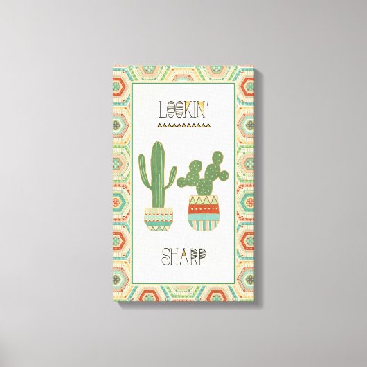 Südwestgeo IX | Lookin'Sharp Leinwanddruck (Vorderseite)