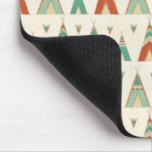 SüdwestGeo-Schritt| geometrisches Teepee-Muster Mousepad (Ecke)