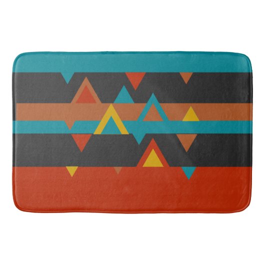 Südwestgeometrie Badematte (Vorderseite)