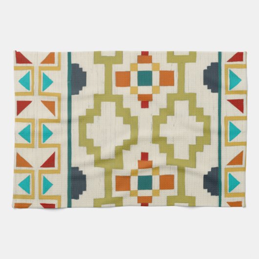 Südwestgeometrie I Geschirrtuch (Horizontal)