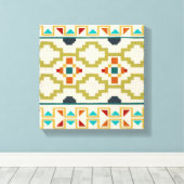 Südwestgeometrie I Leinwanddruck (Insitu (Holzboden))