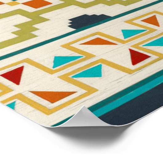 Südwestgeometrie I Poster (Ecke)