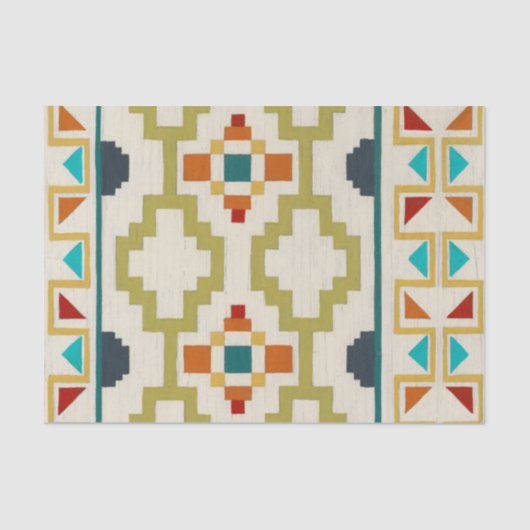 Südwestgeometrie I Seidenpapier (Vorderseite)