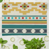 Südwestgeometrie III Küchentuch (Gefaltet)