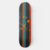 Südwestgeometrie Skateboard (Vorderseite)