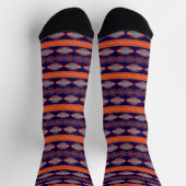 Südwestgeometrische ethnische Mustersocken Socken (Oben)