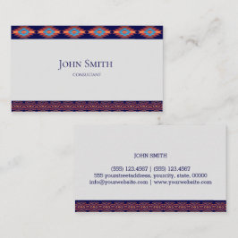 Südwestgeometrische Konstruktion Visitenkarte