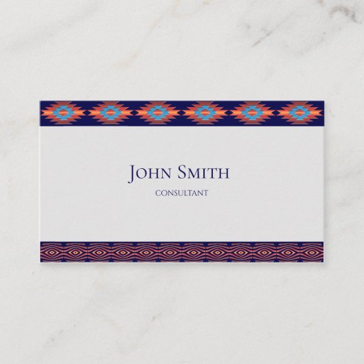 Südwestgeometrische Konstruktion Visitenkarte (Vorderseite)