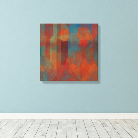 SüdwestIllusion Leinwanddruck (Insitu (Holzboden))