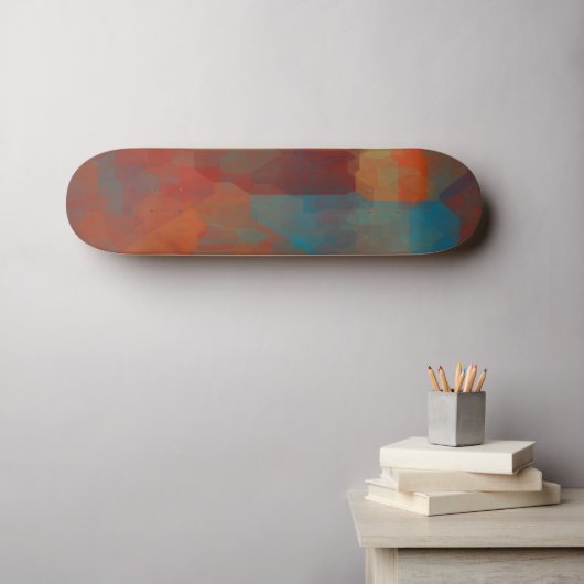SüdwestIllusion Skateboard (Wandkunst (Horz))