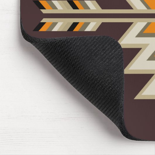 Südwestinder Entwurf-Brown Mousepad (Ecke)