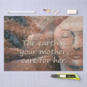 Südwestindische Mutter Erde Dekoupage Seidenpapier (Handwerk)