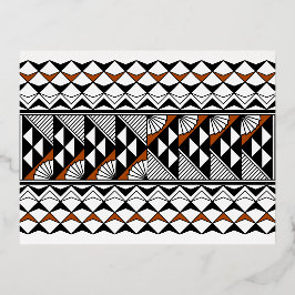 Südwestindischer Regen und Sun Design 2 Folien Feiertagspostkarte