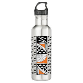 Südwestindischer Sonnenaufgang in Orange Edelstahlflasche