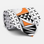 Südwestindischer Sonnenaufgang in Orange Krawatte (Gerollt)