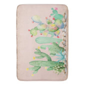 Südwestkaktus Bath Mat Badematte (Vorderseite Vertikal)