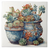 Südwestkaktus und Sukkulente Fliese (Vorderseite)