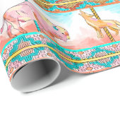 Südwestkarusselltier-Wüsten-Packpapier Geschenkpapier (Rolleneckpunkt)