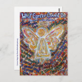 Südwestkrebs kann keine Angel-Postkarten oder -Kar Postkarte (Vorne/Hinten)