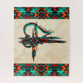 Südwestkreuz und Herz-Jigsaw-Puzzle Puzzle (Vertikal)