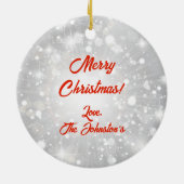 Südwestkreuz und Herz Weihnachtsschmuck (Hinten)