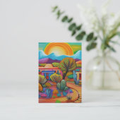 Südwestlandschaft Hintergrund Visitenkarte (Stehend Vorderseite)