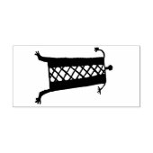 Südwestlich, Felskunst, Petroglyphie-Kautschuk-Bri Gummistempel (Prägung)