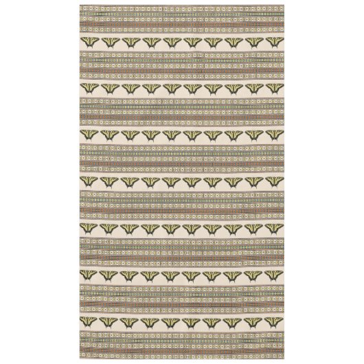 Südwestlich Gelbes Frack Schmetterling Große Tischdecke (Vorderseite)