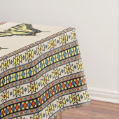 Südwestlich Gelbes Frack Schmetterling Große Tischdecke (Beispiel)