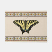 Südwestlich Gelbes Frack Schmetterling Klein Fußmatte (Vorderseite)