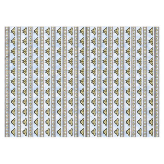 Südwestlich Gelbes Frack Schmetterlinge Mittel Tischdecke (Vorderseite (Horizontal))