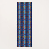 Südwestlich geometrischer ethnischer Muster. Yogam Yogamatte (Rückseite)