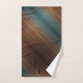 Südwestlich gestrichene Wüste Imitate Holz Badhandtuch Set (Handtuch)