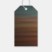 Südwestlich gestrichene Wüste Imitate Holz Geschenkanhänger (Vorderseite)