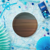 Südwestlich gestrichene Wüste Imitate Holz Pappteller (Party)