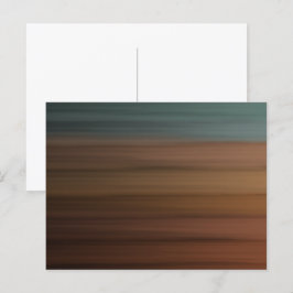 Südwestlich gestrichene Wüste Imitate Holz Postkarte