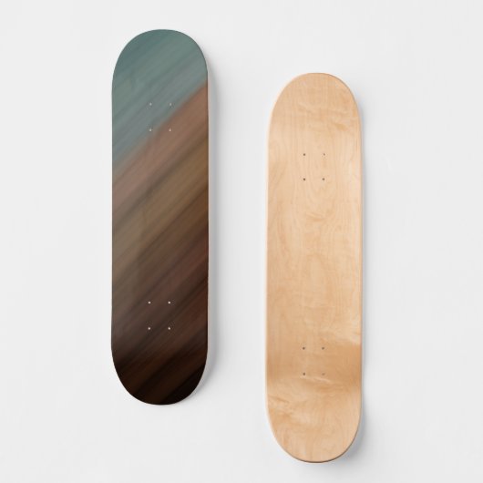 Südwestlich gestrichene Wüste Imitate Holz Skateboard (Vorderseite)