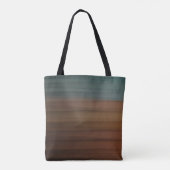 Südwestlich gestrichene Wüste Imitate Holz Tasche (Rückseite)