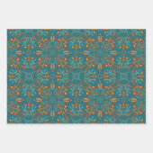 Südwestlich Golden Sun Ray Colors Muster Geschenkpapier Set (Vorderseite)