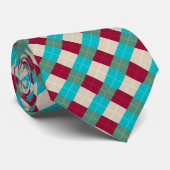 Südwestlich Hypnotic Diamond Diagonal Muster Krawatte (Gerollt)