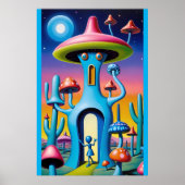 Südwestlich von Mushroom Town Shroombillies Poster (Vorne)
