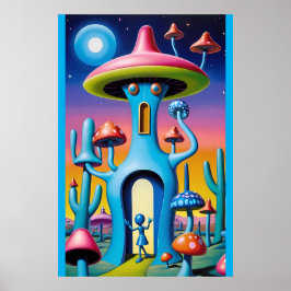 Südwestlich von Mushroom Town Shroombillies Poster