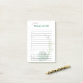 Südwestlich von Prickly Birne Kaktus Post-it Klebezettel (Auf Schreibtisch)