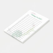 Südwestlich von Prickly Birne Kaktus Post-it Klebezettel (angewinkelt)