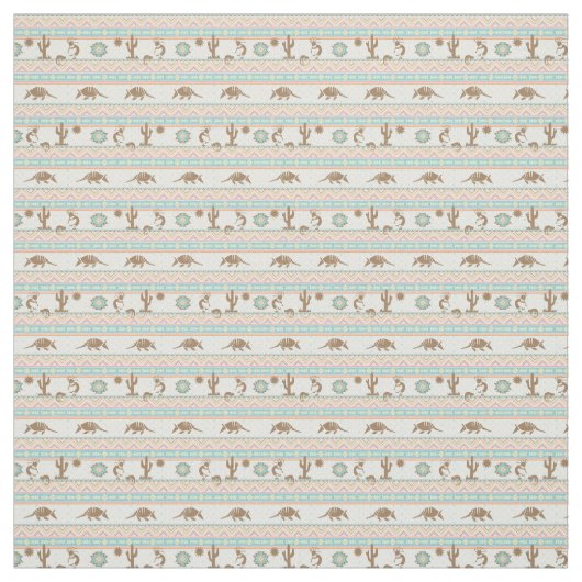 Südwestlich weiche Pastellstreifen kleine Drucke Stoff (Muster)